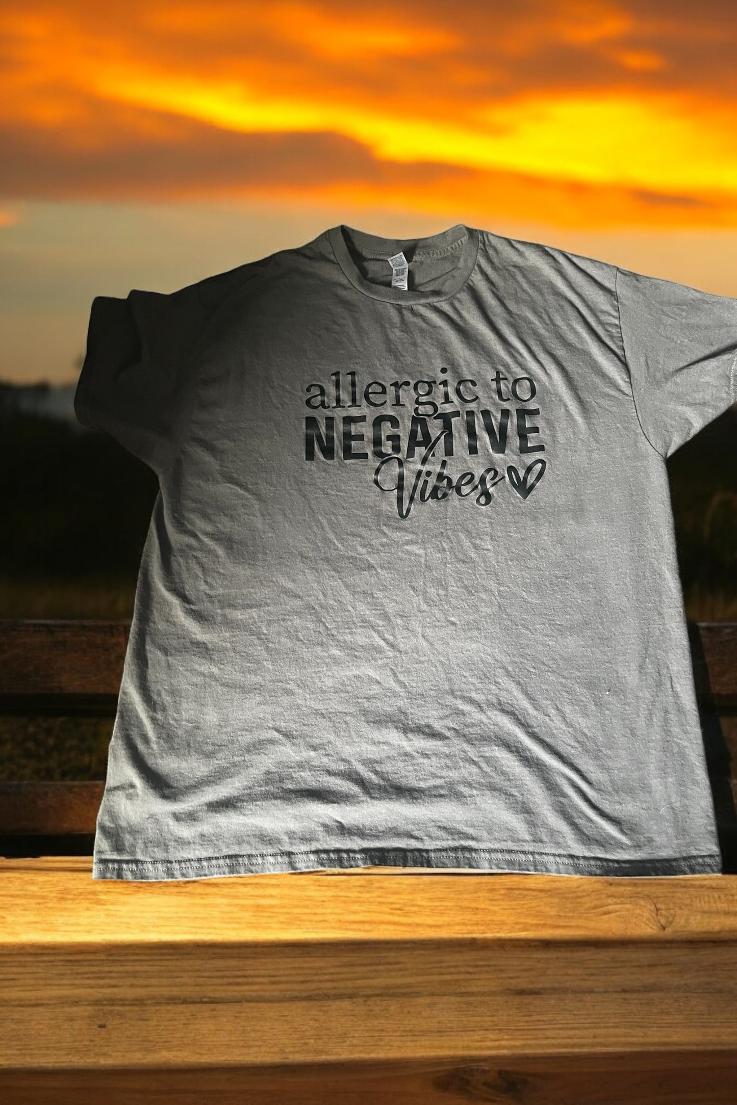 Allergic to negative vibes